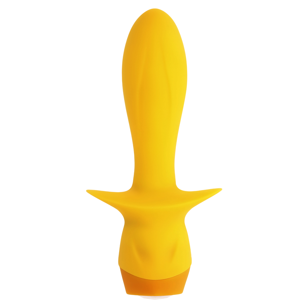 Анальная вибропробка Mellow Yellow