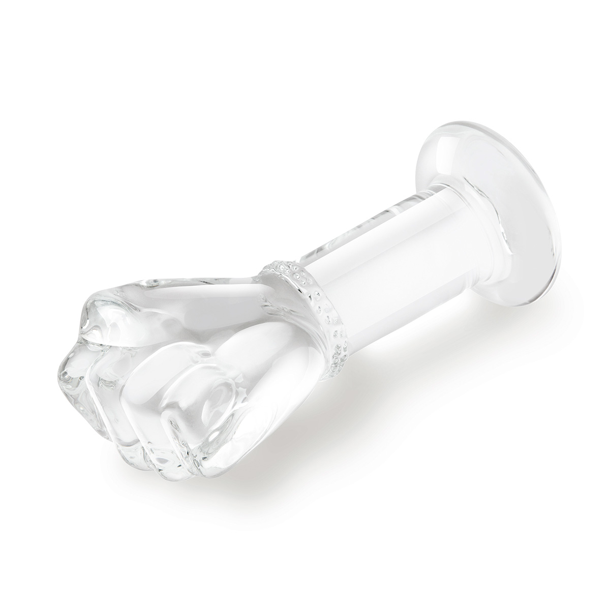 Glas Анальный фистинг-плаг из стекла 5 in Glass Fist Butt Plug
