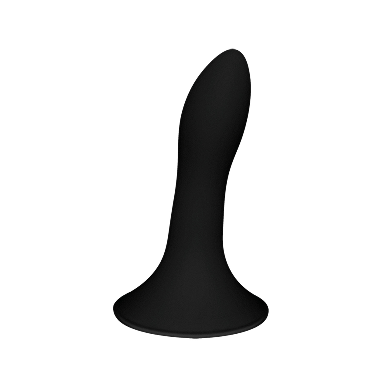 Небольшой дилдо на присоске с двойной плотностью Hitsens S05 Black