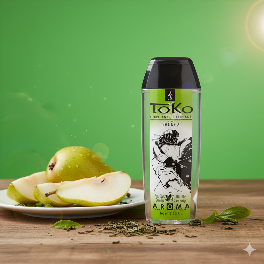 Интимный гель серии Toko Aroma, Pear & Exotic Green Tea, 165 мл