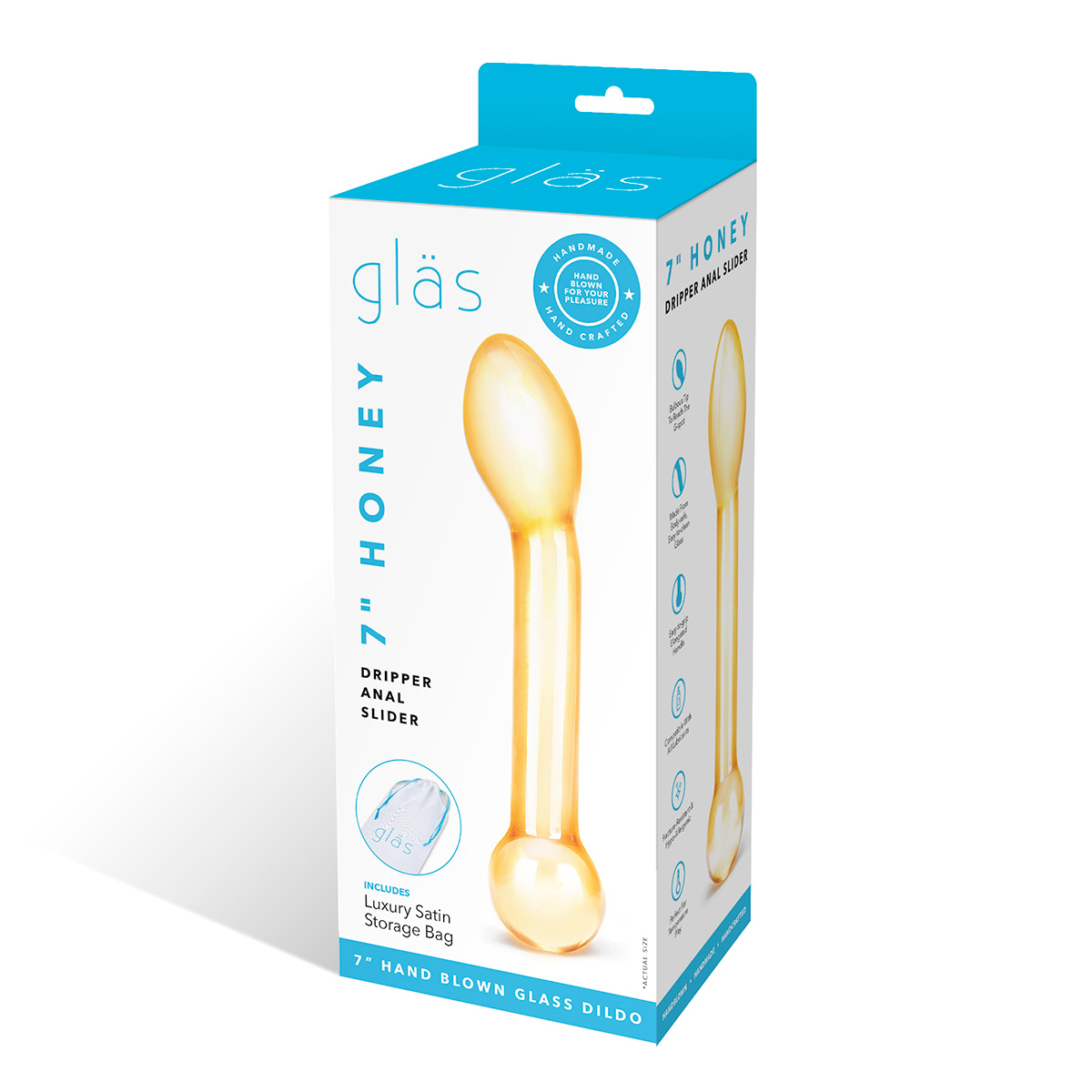 Glas Шафрановый стимулятор простаты HONEY DRIPPER