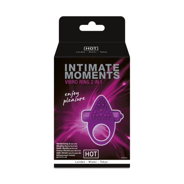 Hot Productions Виброкольцо стимулирующее  Intimate Moments силиконовое