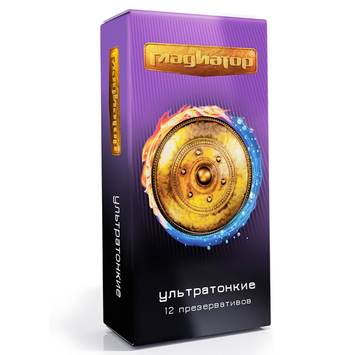 Гладиатор Презервативы «Гладиатор» ультратонкие - 1 уп (12 шт)
