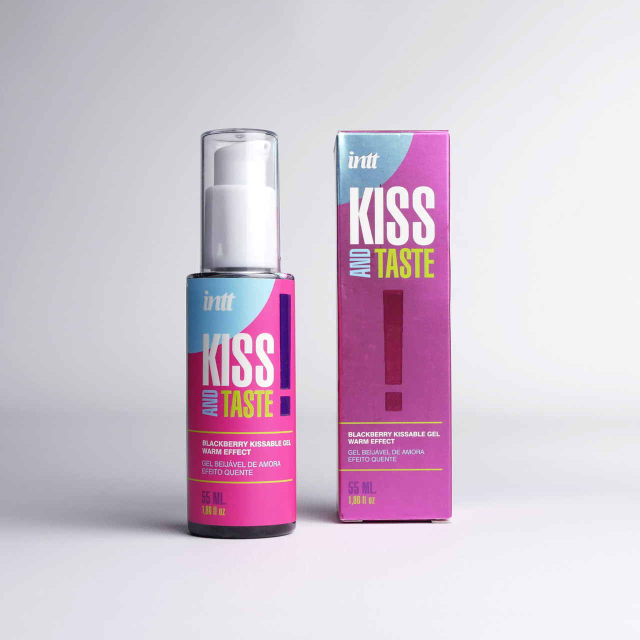 Массажный гель для тела KISS AND TASTE, 55 мл