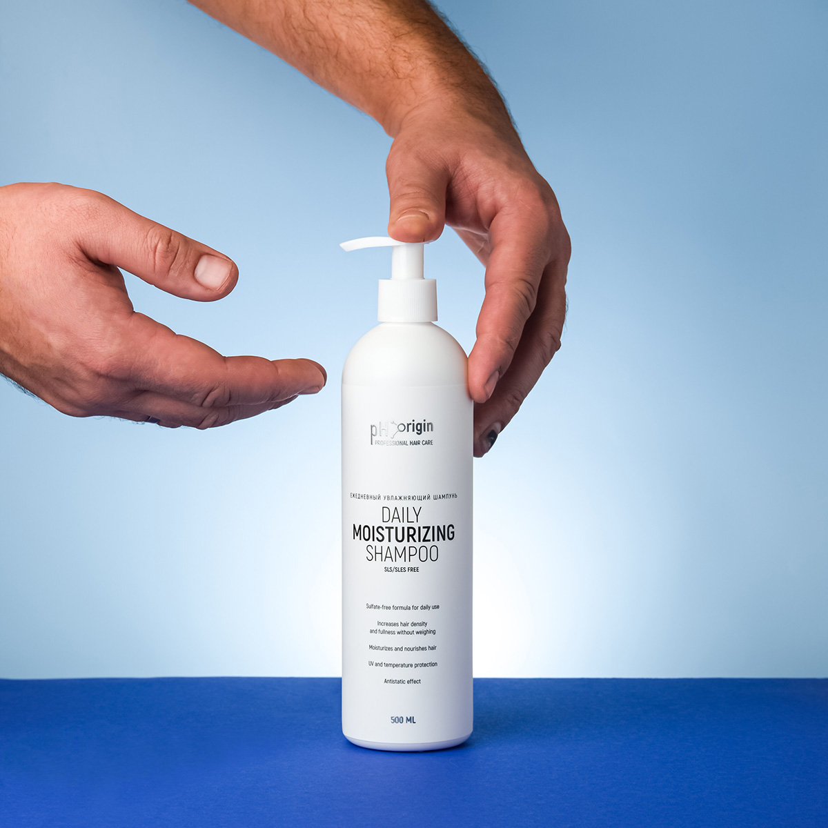 Ph Origin Шампунь ежедневный увлажняющий pH Origin Daily Moisturizing SLS/SLES Free Shampoo 500 мл