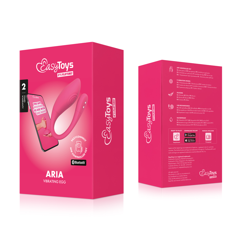 Интерактивное виброяйцо Aria
