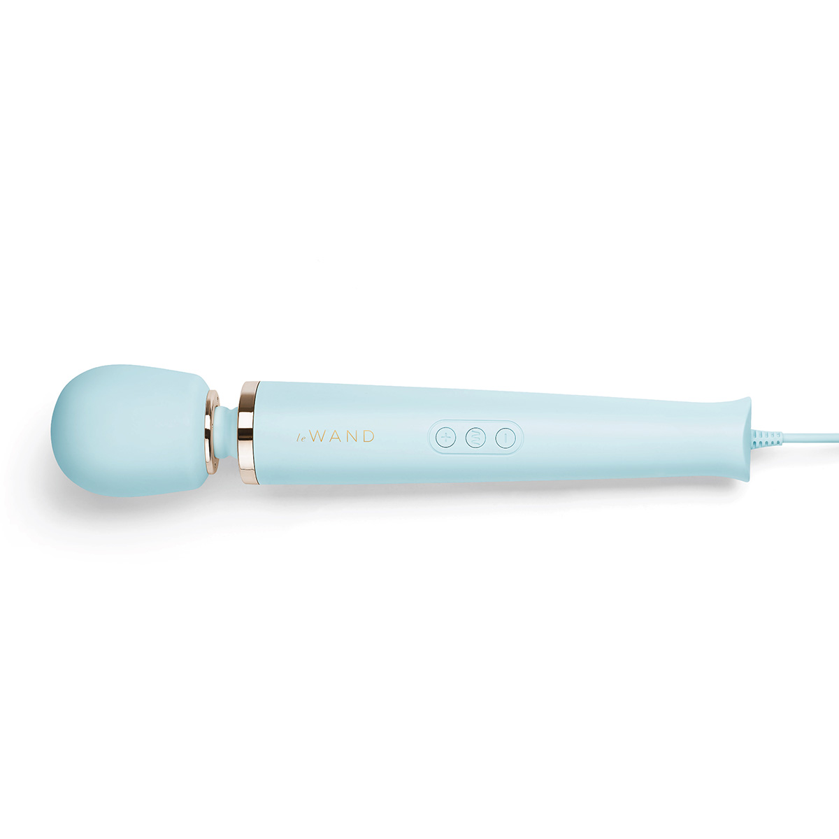 le WAND Нежно-голубой проводной вибромассажер le WAND Sky Blue с 10-ю скоростями