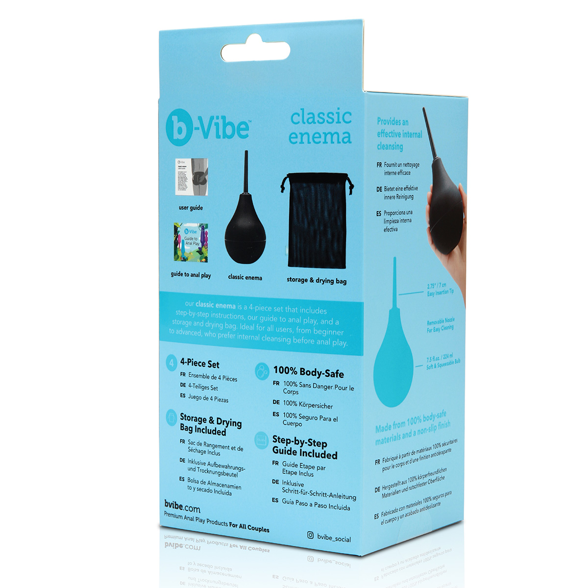 b-Vibe Классическая клизма b-Vibe Classic Enema