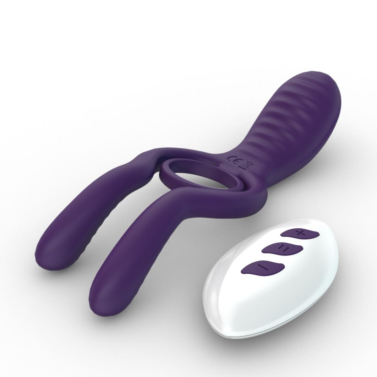 Tracy's Dog Кольцо на пенис на дистанционном пульте управления Remote Control Vibrating Penis Ring