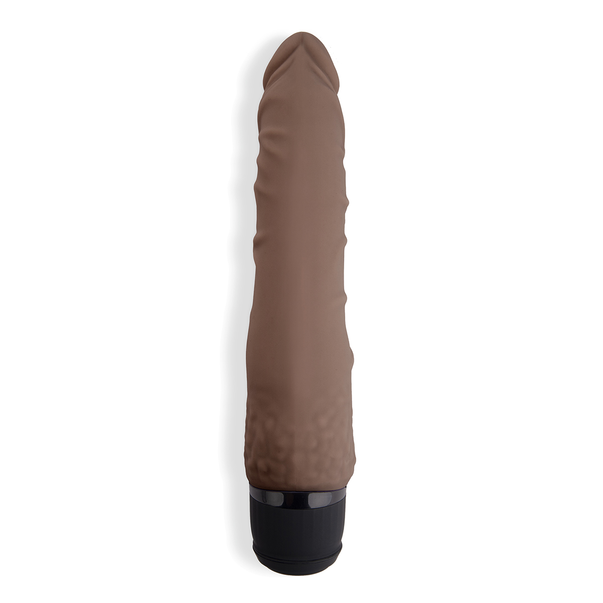 PowerCocks Универсальный вибромассажер цвет шоколад 7" Realistic Vibrator