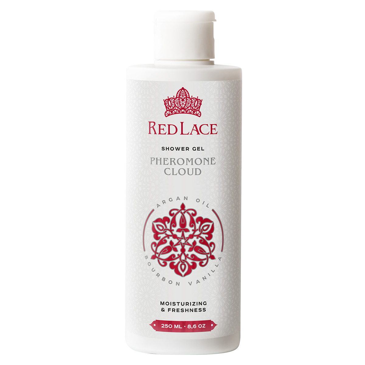 Red Lace Гель для душа с феромонами Red Lace Pheromone Cloud Бурбонская Ваниль & Аргановое Масло 250 мл