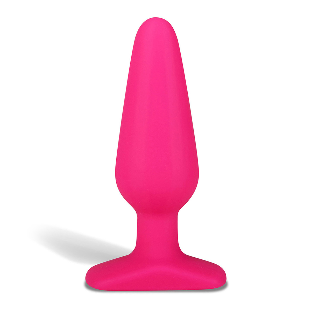 Erotic Fantasy Розовый плаг из силикона класса люкс 5,5''