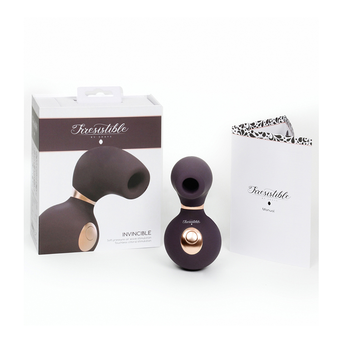 Irresistible Интенсивный вибромассажер Irresistible Invincible Purple