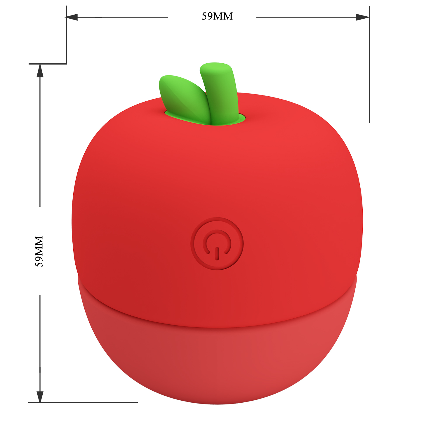 Мини-стимулятор Apple Secret, красный