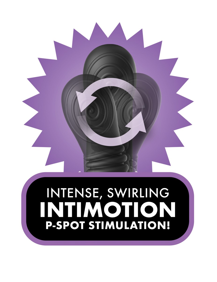 Вибромассажёр простаты с эрекционным кольцом Ass-Gasm IntiMotion