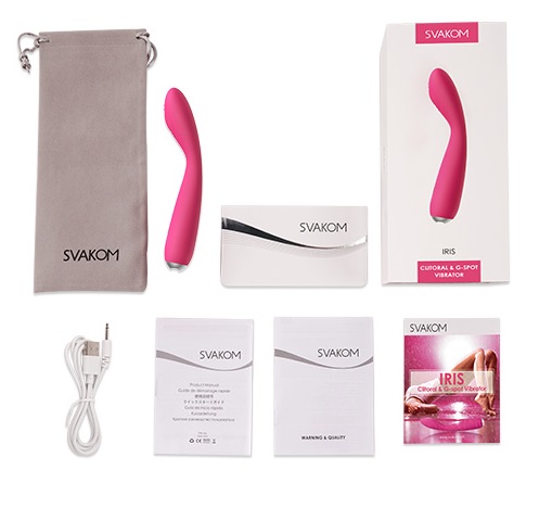 Iris Clitoral & G-spot Vibrator Идеальный вибромассажер для зоны G