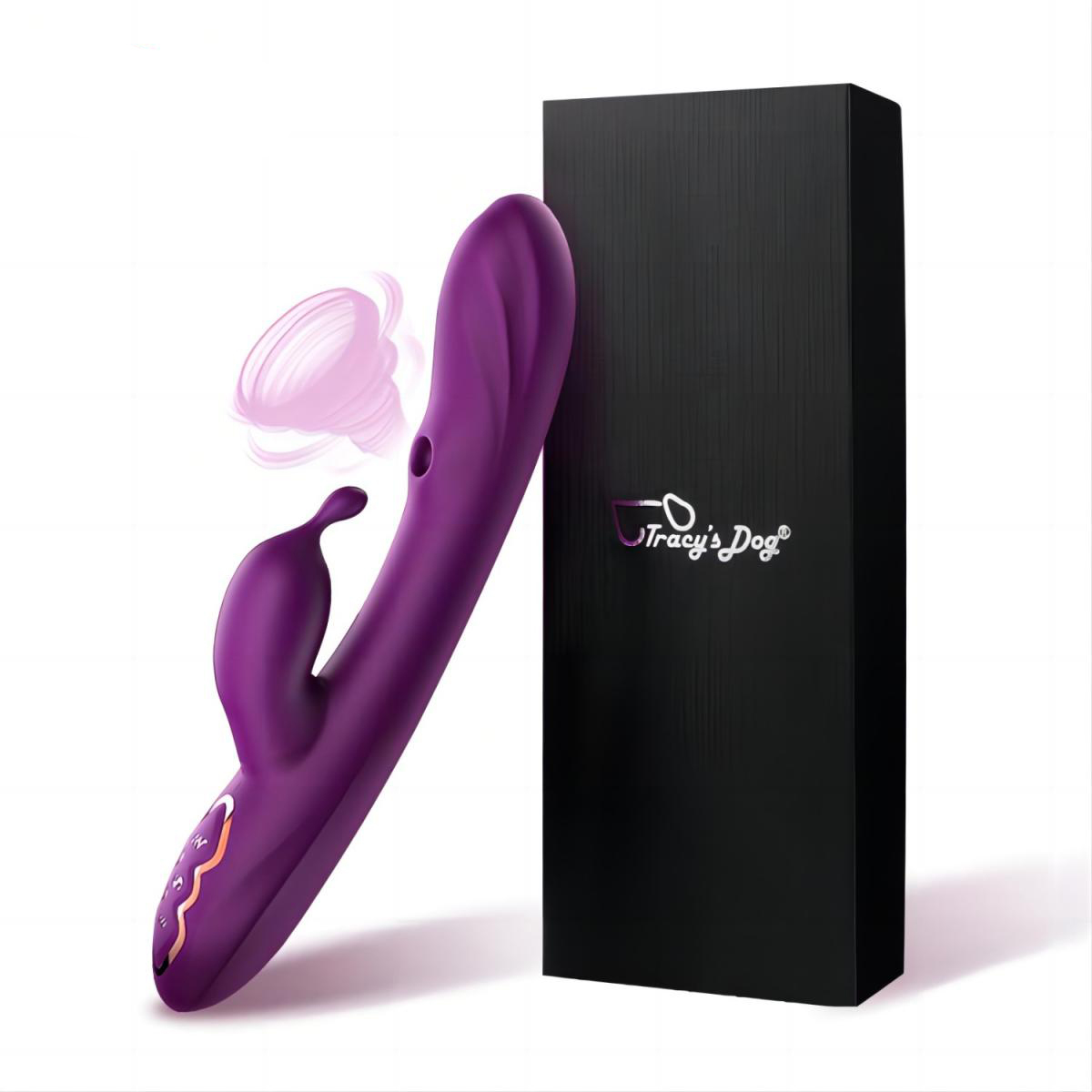 Tracy's Dog Вакуумный вибромассажер-кролик G Spot Alpha Rabbit Vibrator