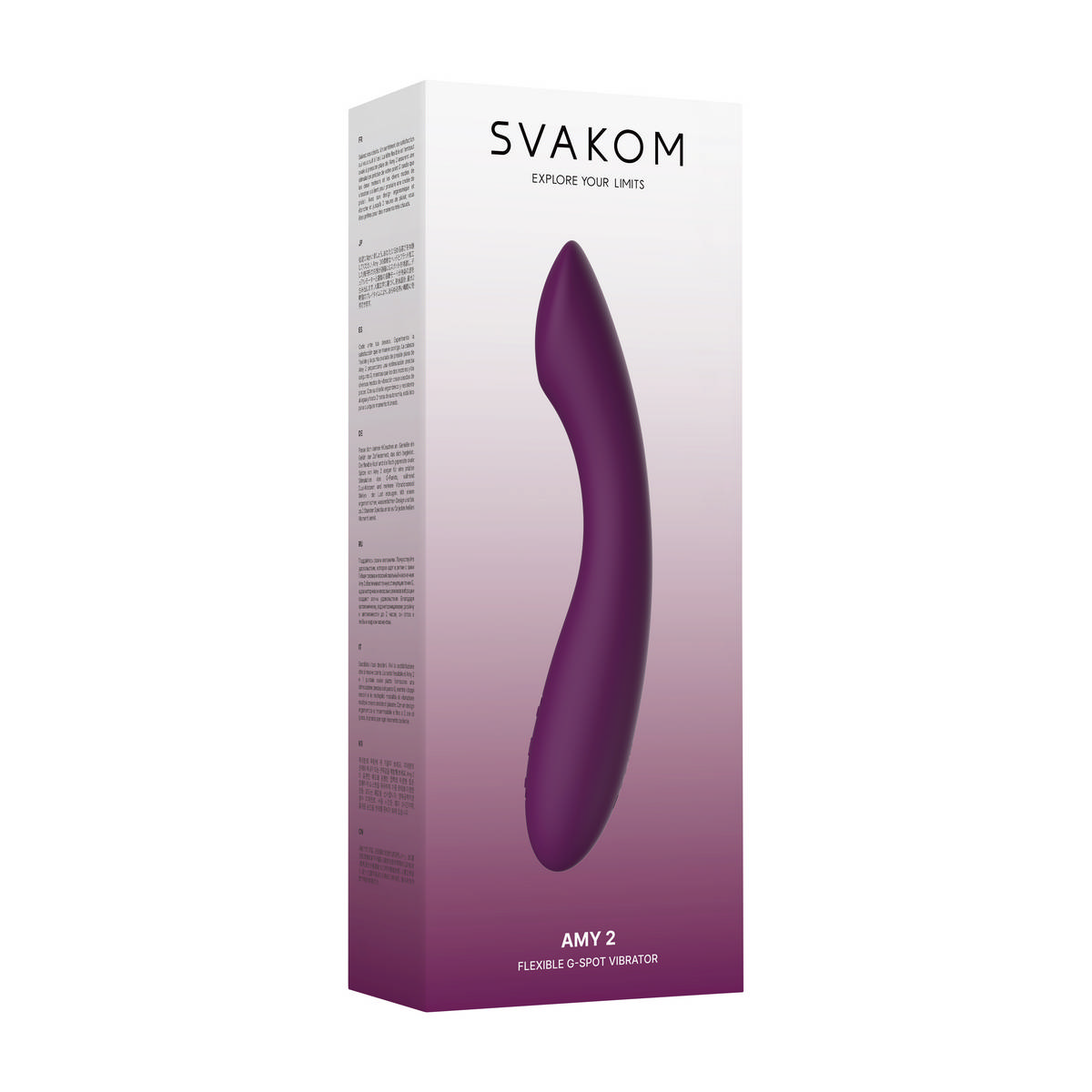 Amy 2 Violet Вибростимулятор со встроенным аккумулятором