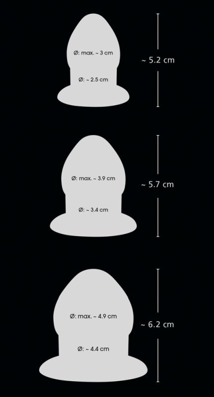 Набор анальных пробок Anal Stretching Plug Kit
