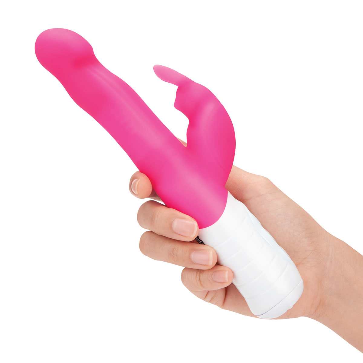Rabbit Essentials Тонкий кролик-вибратор SLIM SHAFT RABBIT розовый