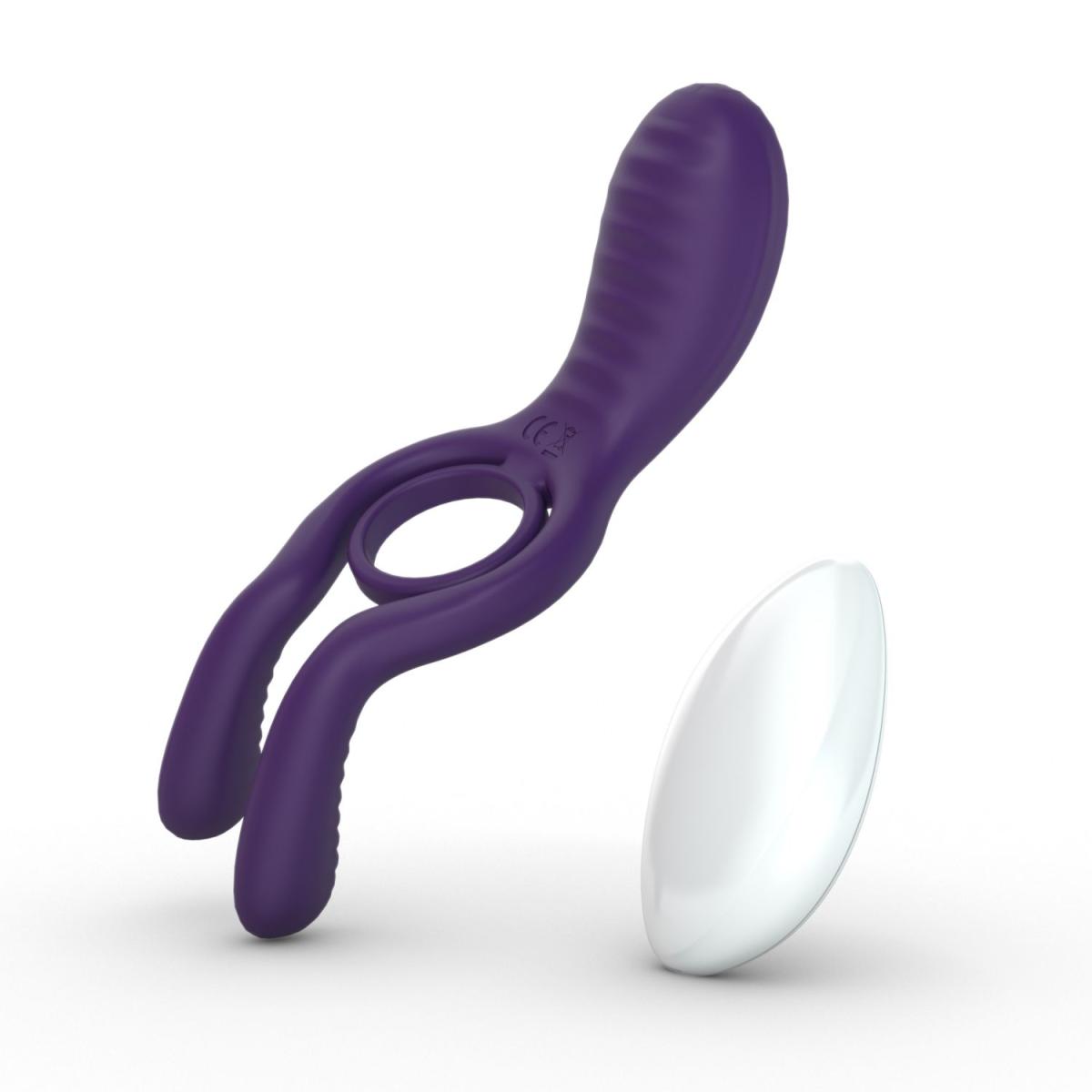 Tracy's Dog Кольцо на пенис на дистанционном пульте управления Remote Control Vibrating Penis Ring