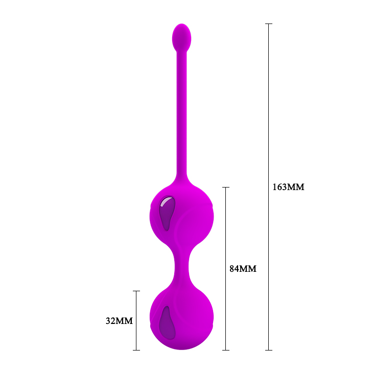 PrettyLove Kegel Tighten Up II, вагинальные шарики на сцепке