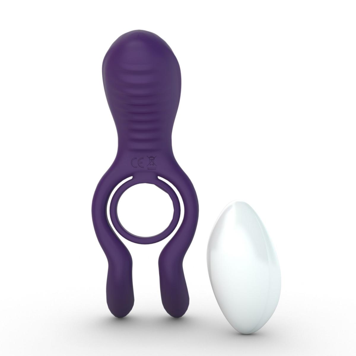 Tracy's Dog Кольцо на пенис на дистанционном пульте управления Remote Control Vibrating Penis Ring