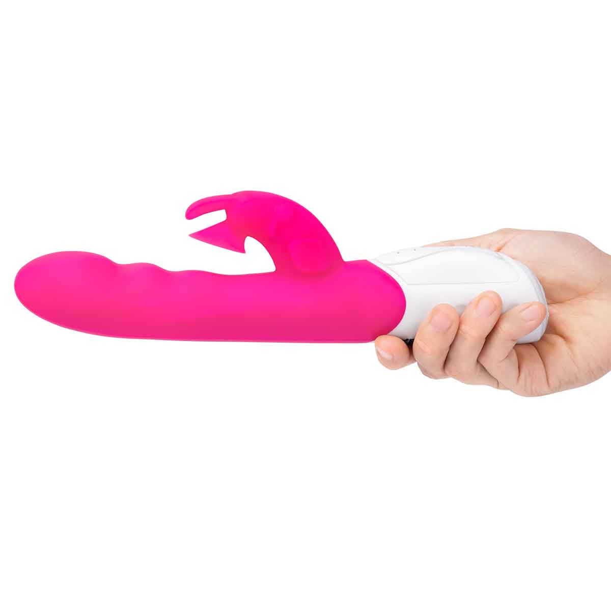 Rabbit Essentials Вибромассажер с клиторальной стимуляцией розовый CLITORAL SUCTION RABBIT