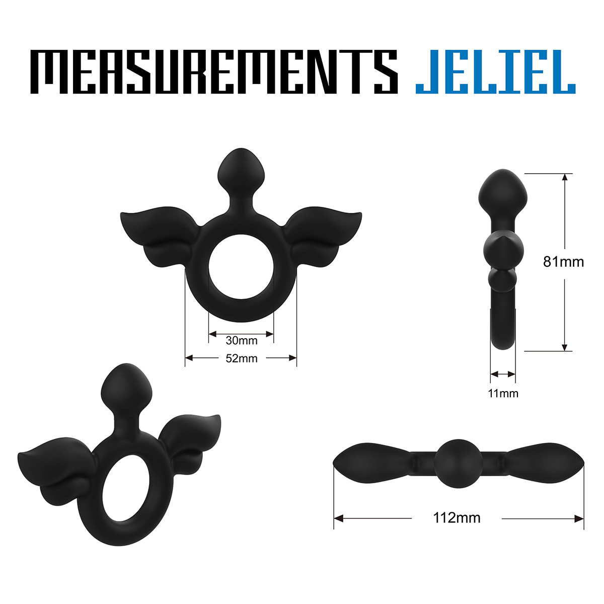 Velv'Or Кольцо эрекционное с крыльями Velv'Or Rooster Jeliel Angel