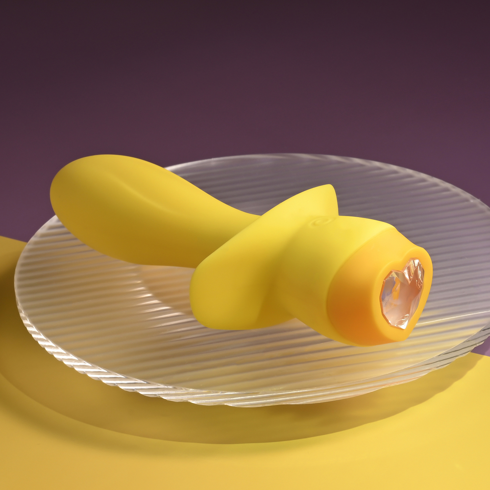 Анальная вибропробка Mellow Yellow
