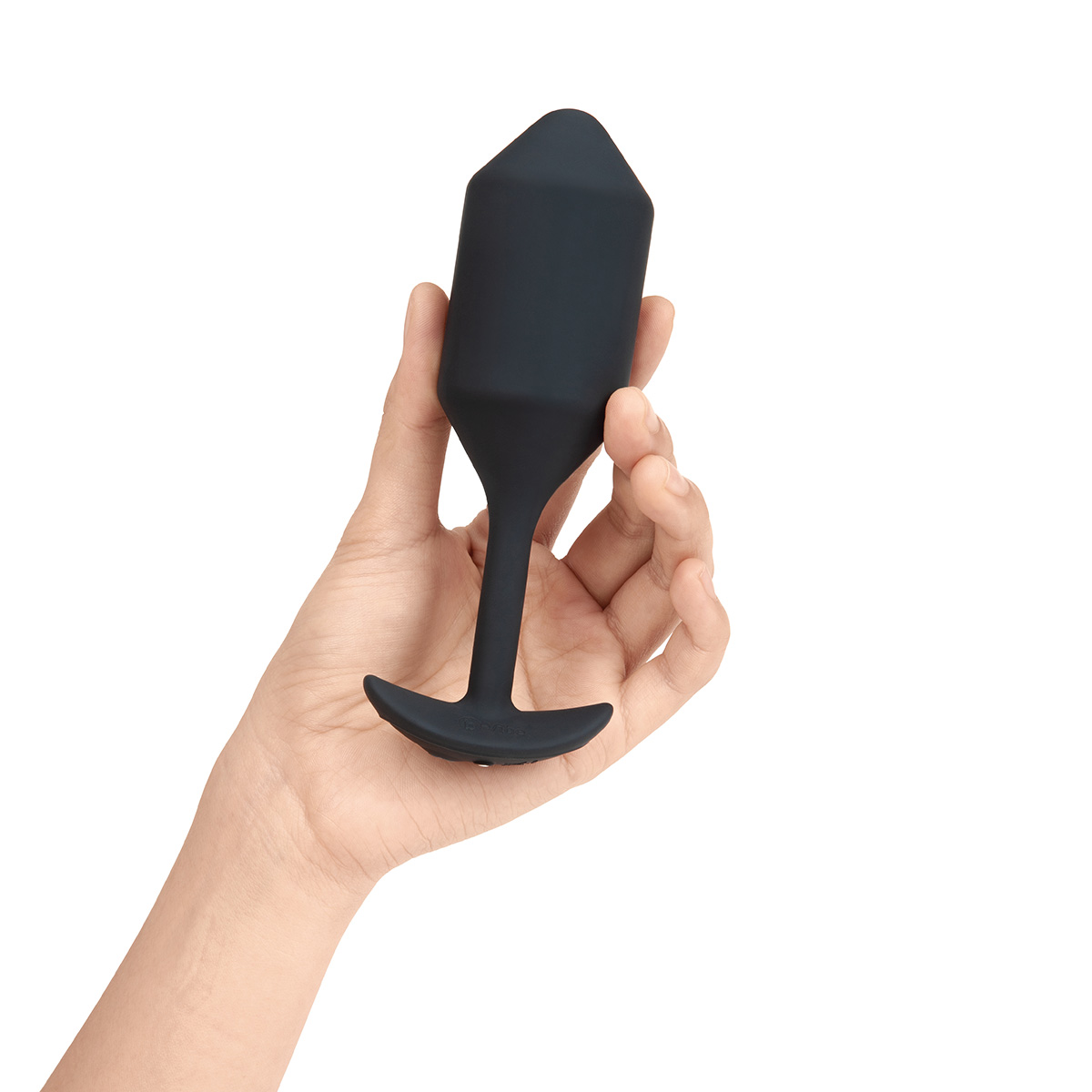 b-Vibe Профессиональная пробка для ношения с вибрацией черная B-Vibe Vibrating Snug Plug 4