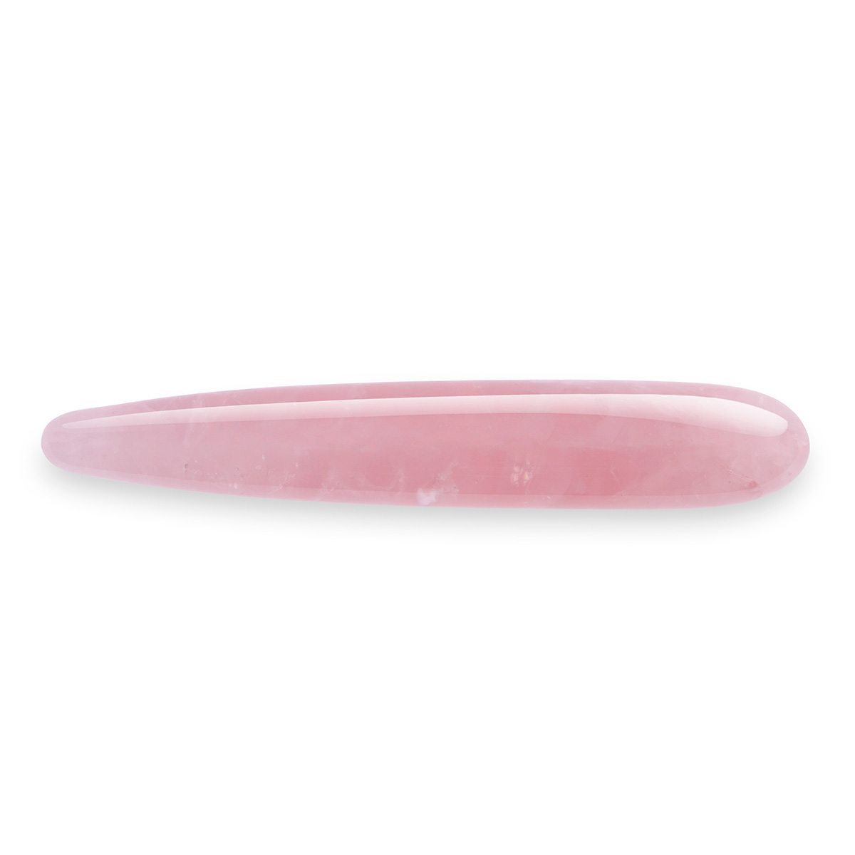 le WAND Массажер тонкий le WAND Crystal Slim Wand розовый кварц