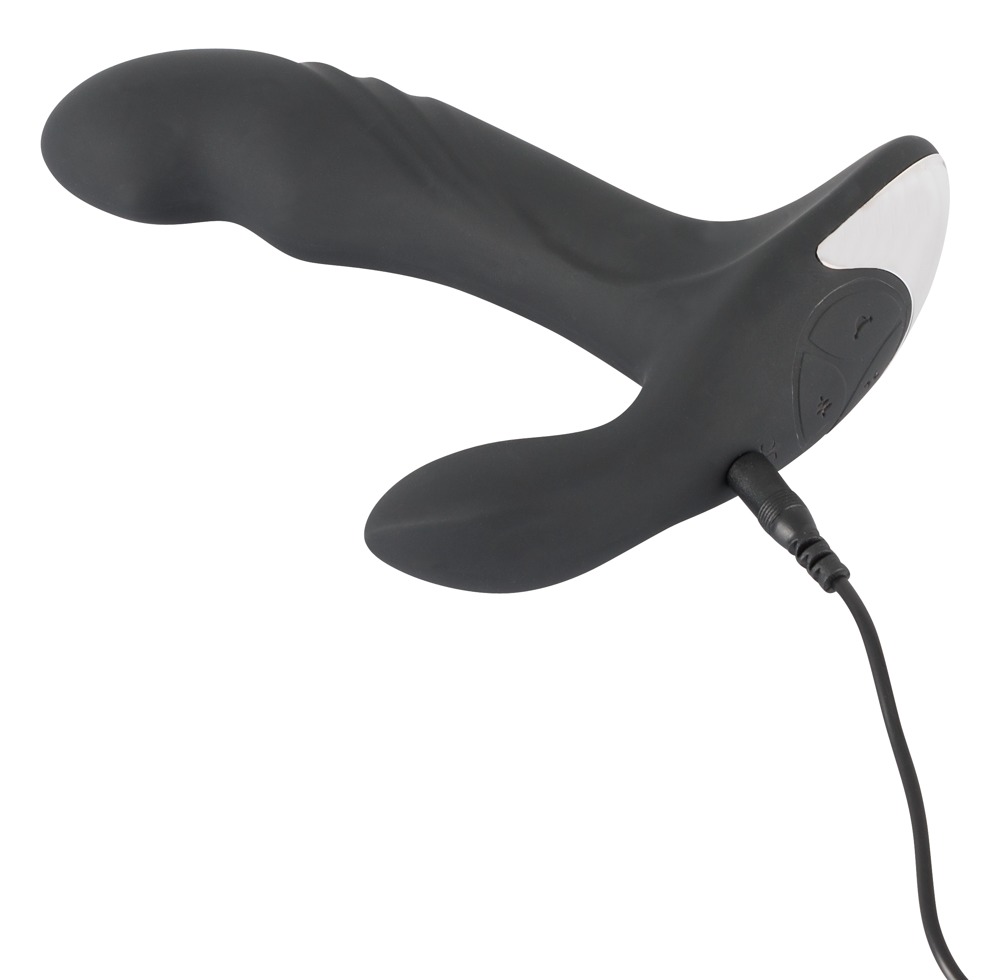 Вибромассажер простаты с функцией римминга Rebel Plug with Perineum Stimulator