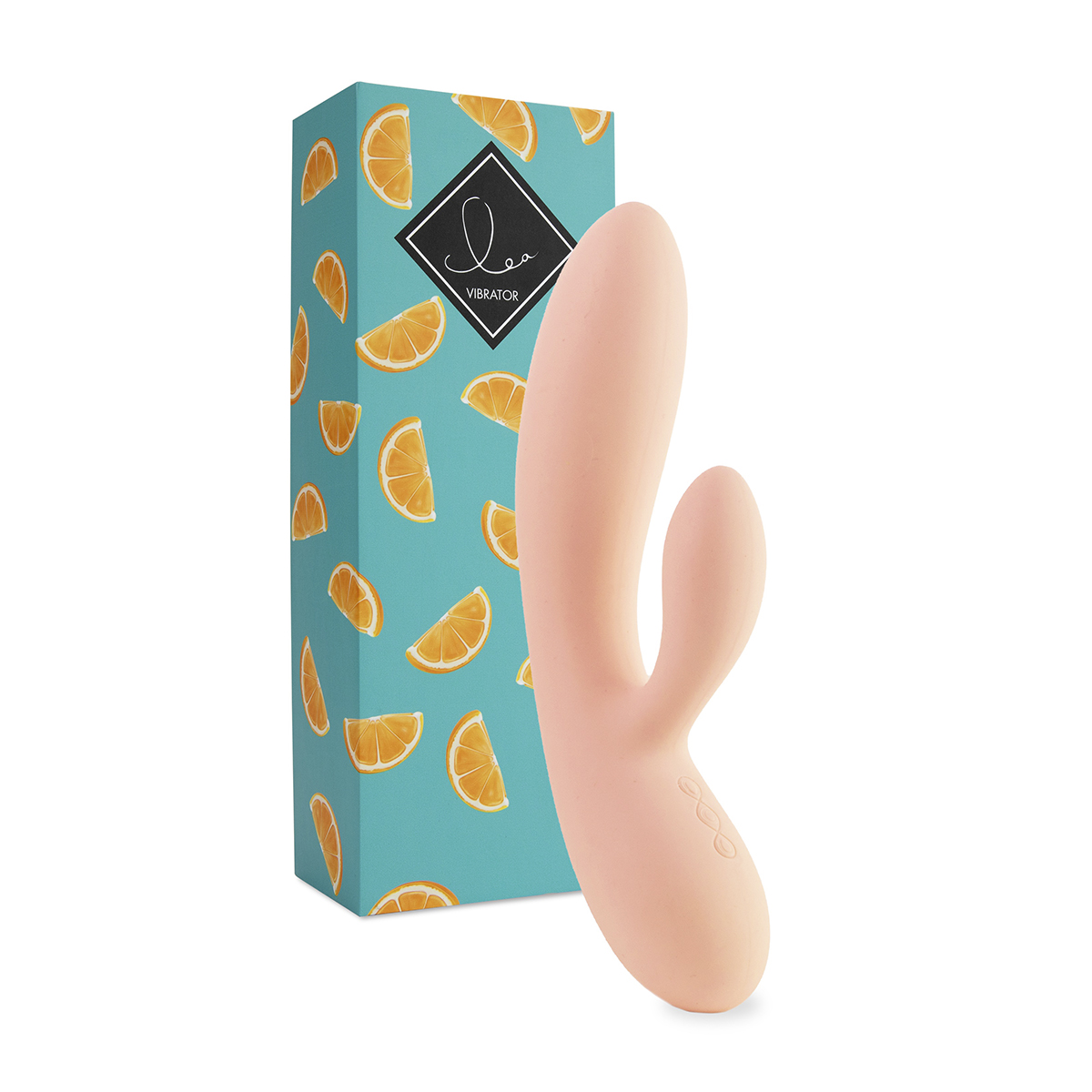 FeelzToys Вибромассажер с двумя независимыми моторами Lea Rabbit Vibrator Citrus