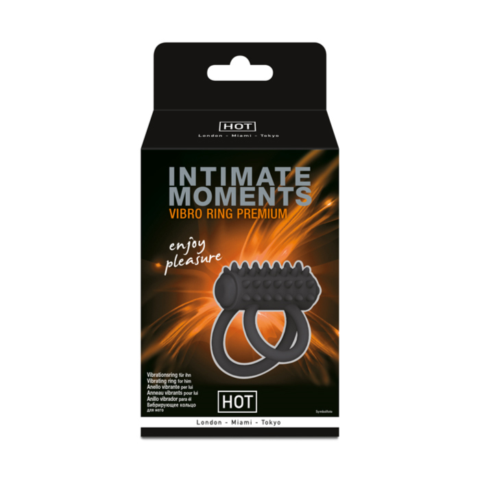 Hot Productions Виброкольцо стимулирующее Premium Intimate Moments из силикона