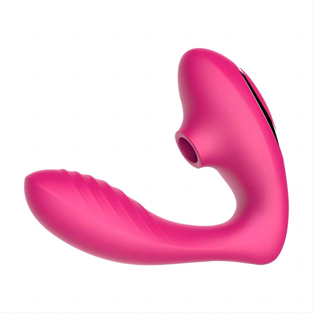 Tracy's Dog Вибромассажер для клитора и точки G Clitoral Sucking Vibrator OG розовый