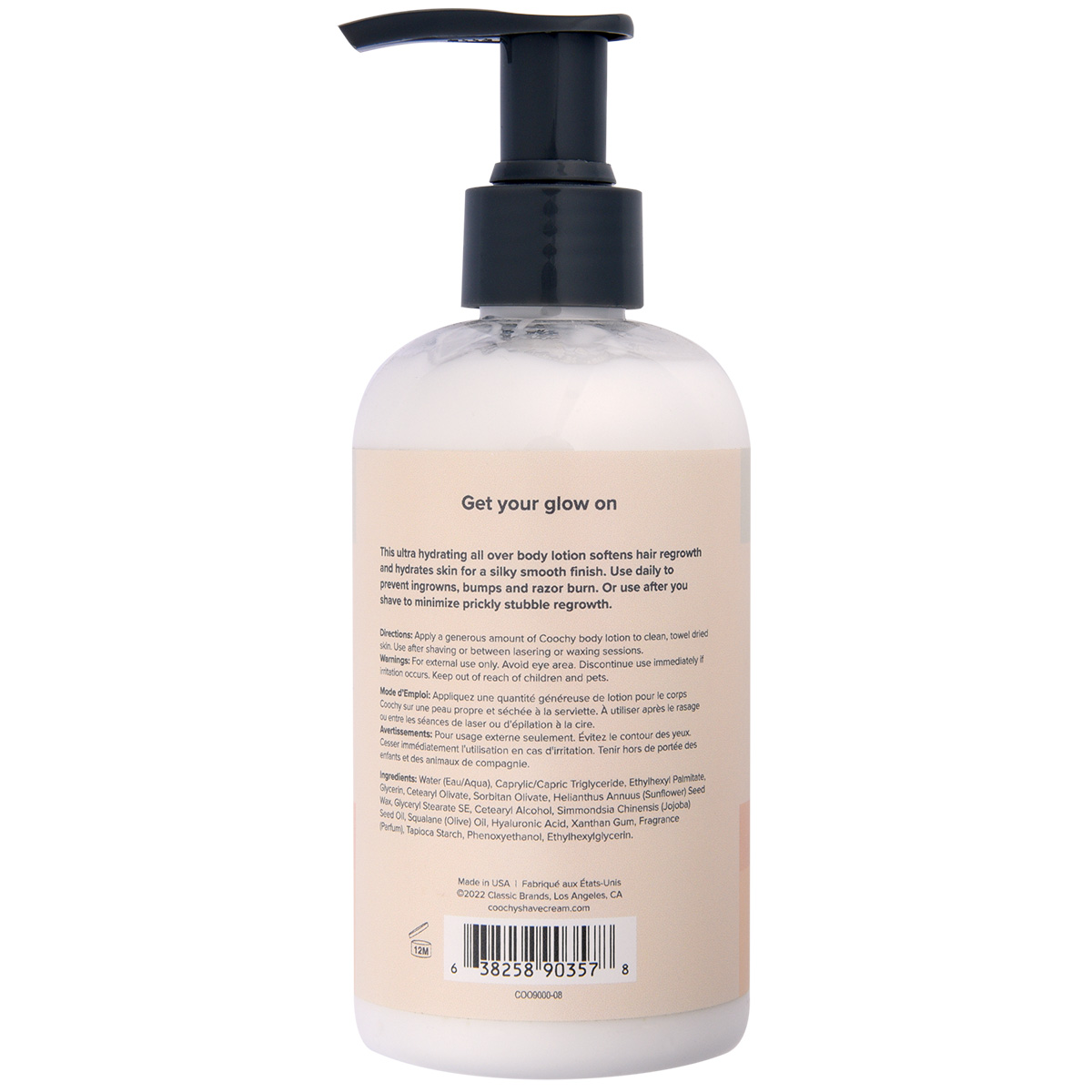 Coochy Ультраувлажняющий лосьон для тела COOCHY Ultra Silky Body Lotion манго, кокос 136 мл