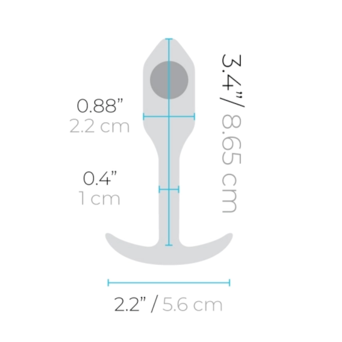 b-Vibe Профессиональная пробка для ношения B-vibe Snug Plug 1 фуксия
