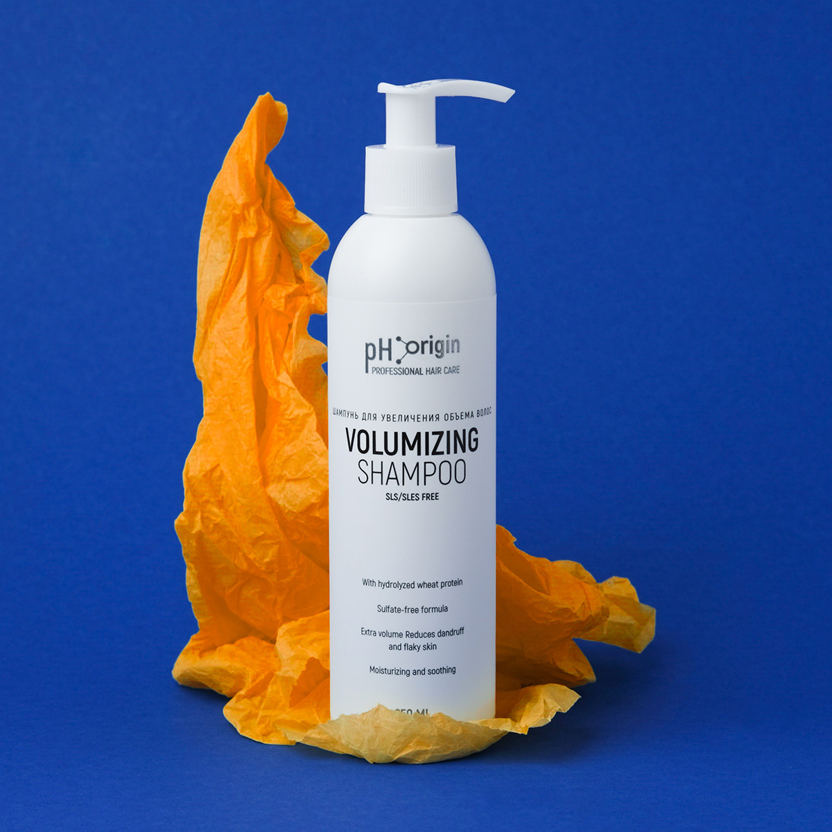 Ph Origin Шампунь для увеличения объема pH Origin Volumizing Daily SLS/SLES Free Shampoo 250 мл