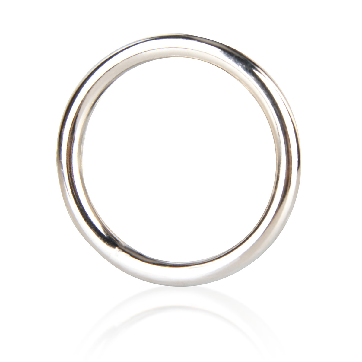 BlueLine Стальное эрекционное кольцо 4,5 см STEEL COCK RING