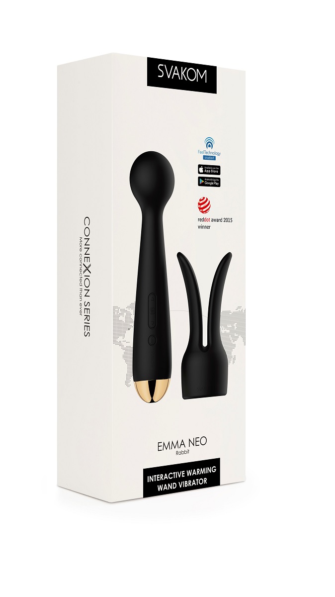 Emma Neo Интерактивный нагревающийся Wand-вибромассажер