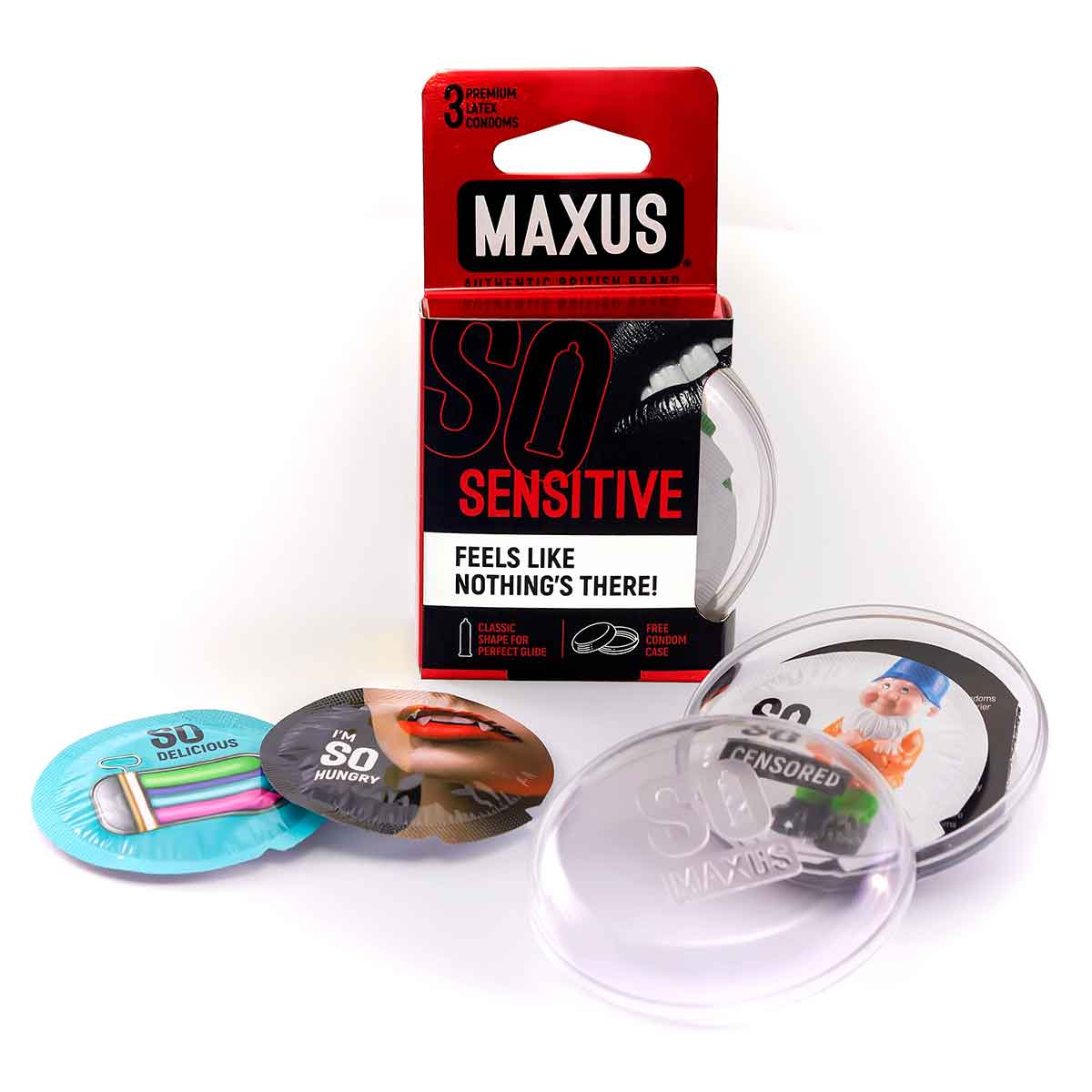 Maxus Презервативы ультратонкие MAXUS AIR Sensitive №3 п/к