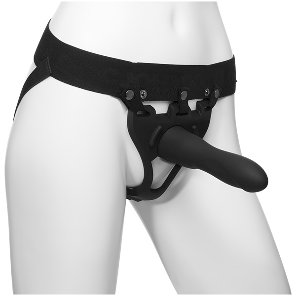 Универсальный полый страпон с удобным креплением Body Extensions™ - BE Strong - Black