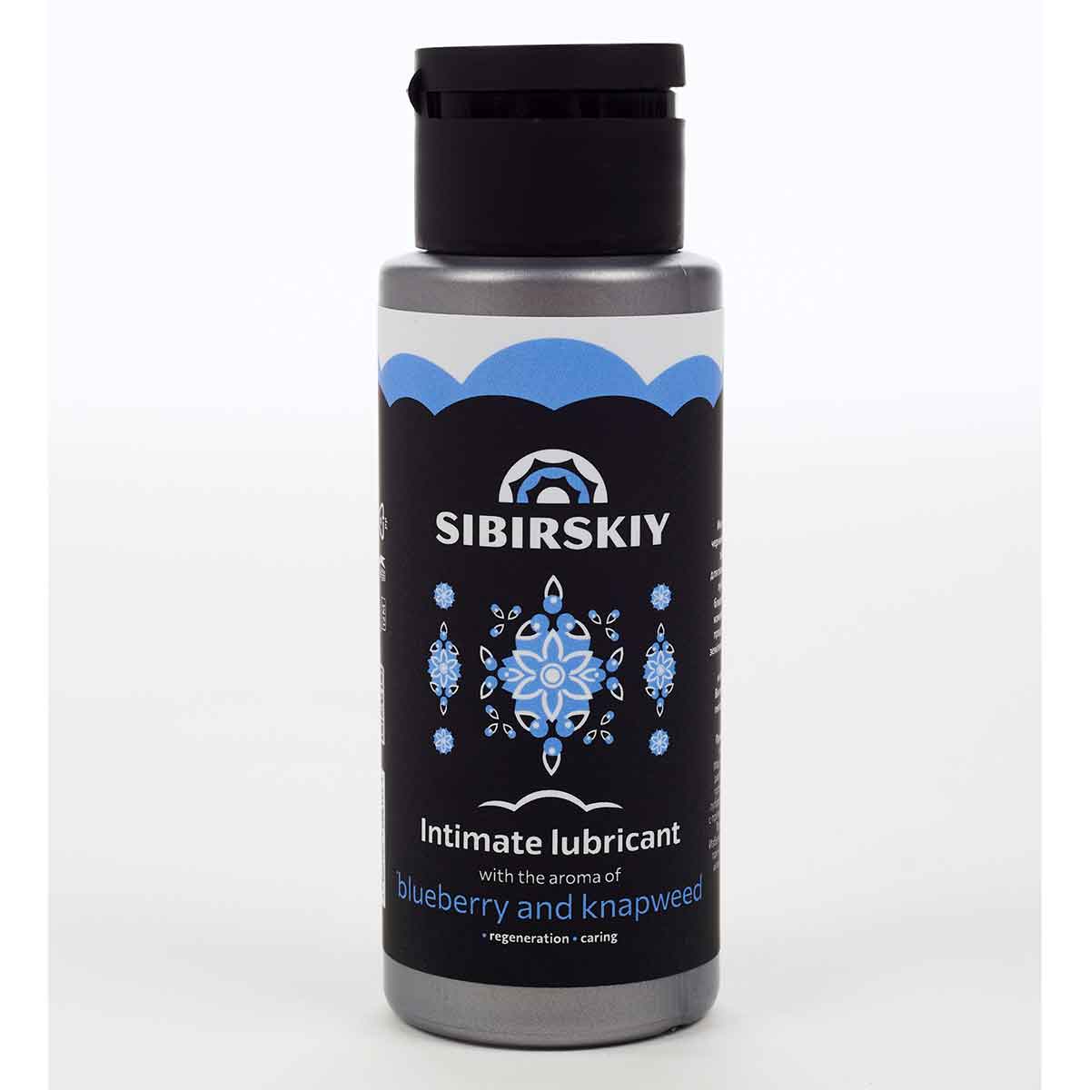 SIBIRSKIY Intimate Пролонгирующий интимный гель SIBIRSKIY с ароматом черники и василька 100 мл