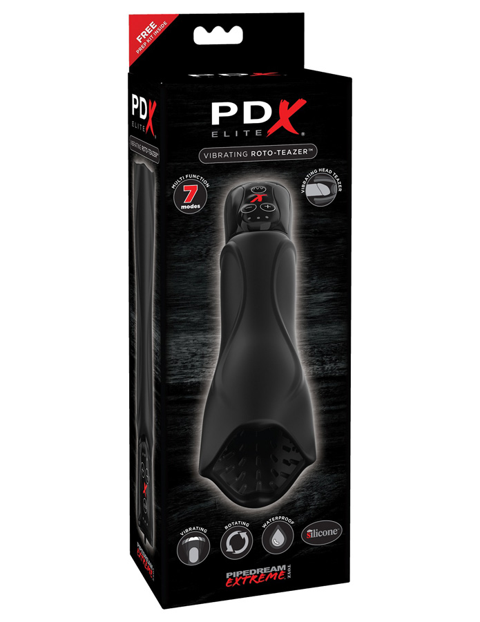 Вибромастурбатор-ротатор Vibrating Roto-Teazer PDX Elite