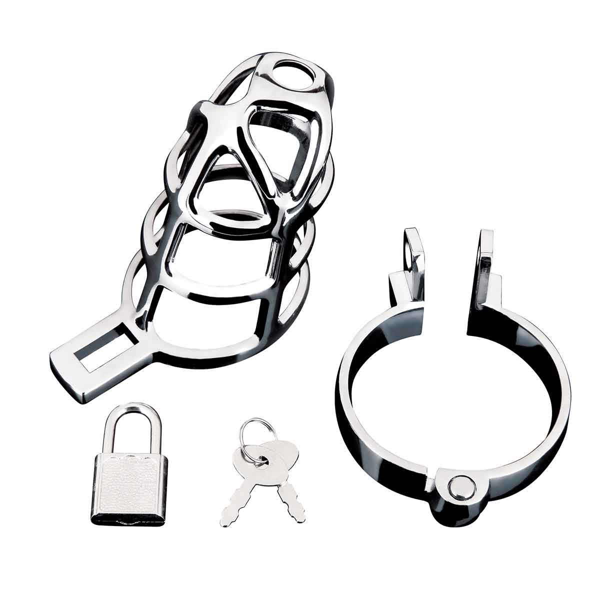 BlueLine Клетка металлическая для пениса Enslave Cock Cage