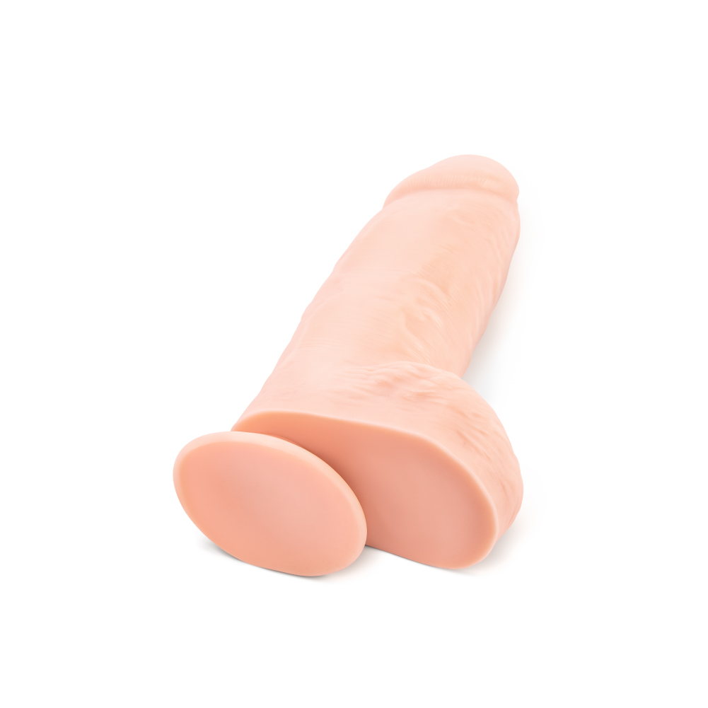 Pink Vibe Реалистичный толстый фаллоимитатор Pink Vibe 17 см