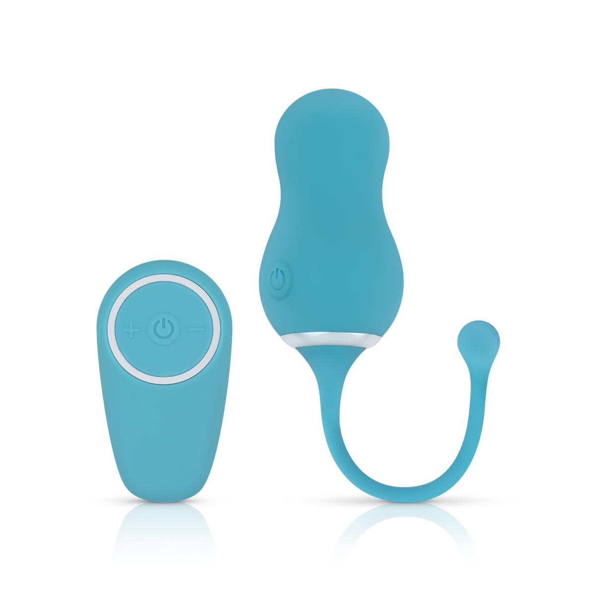 Cala Azul Вагинальный тренажер с дистанционным управлением Cala Azul Elena Vibrating Egg