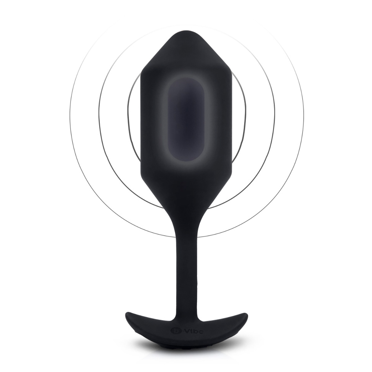 b-Vibe Профессиональная пробка для ношения с вибрацией черная B-Vibe Vibrating Snug Plug 4