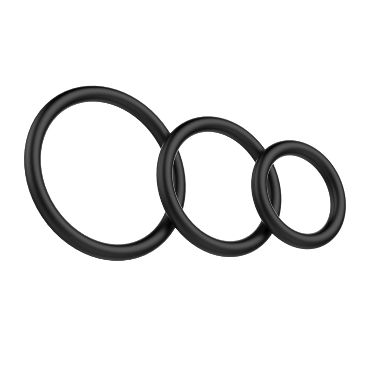 Набор Эрекционных колец Cock & Ball rings Rubber Set